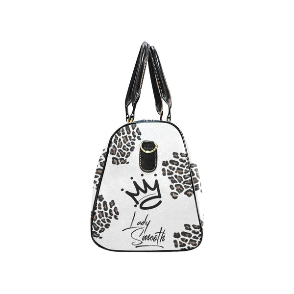 Animal Print Afrocentric Travel Bag, Personalized Travel Bag, Melanin Queen Overnight/Weekender Duffel Bag, Carry on