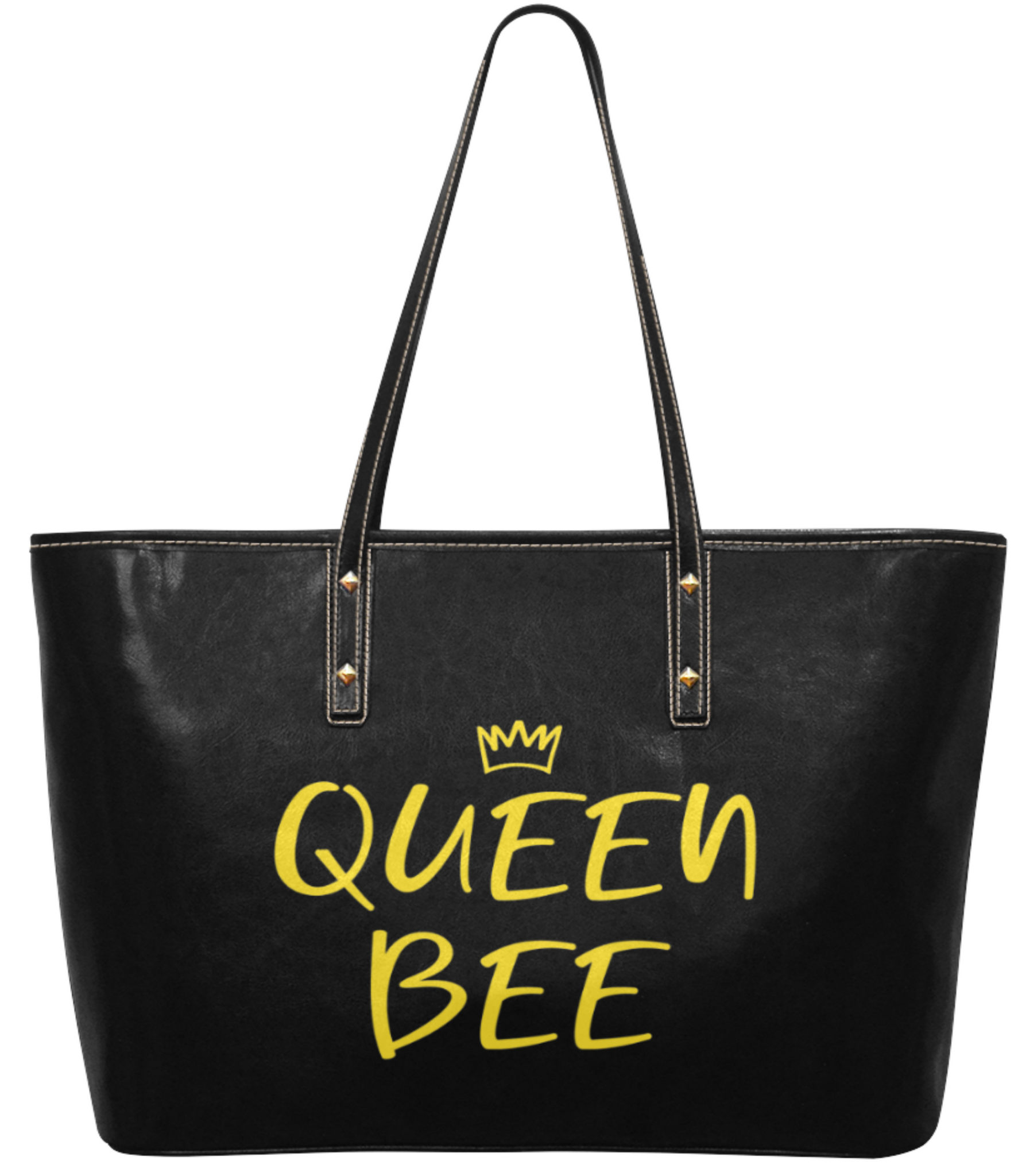 Queen Bee Crowned Tote Bag