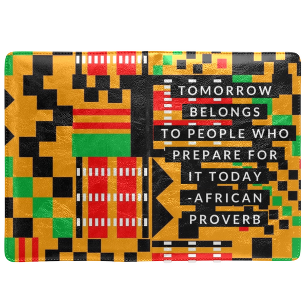 Stay Prepared -African Proverbs 100 pg. Deluxe PU Leather Journal