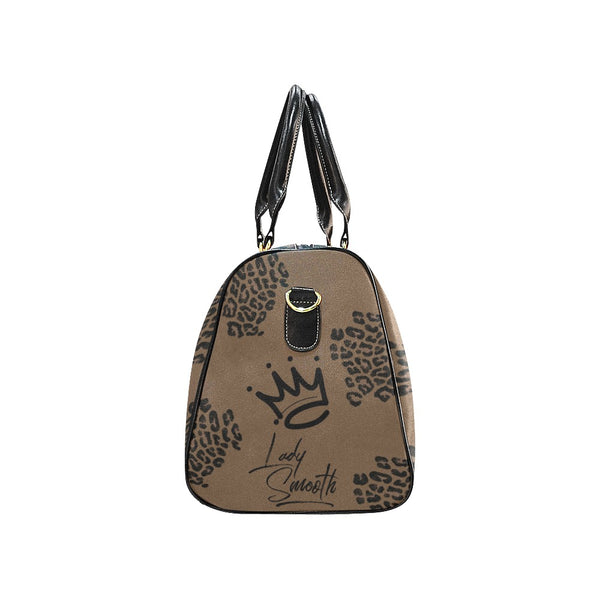 Animal Print Afrocentric Travel Bag, Personalized Travel Bag, Melanin Queen Overnight/Weekender Duffel Bag, Carry on