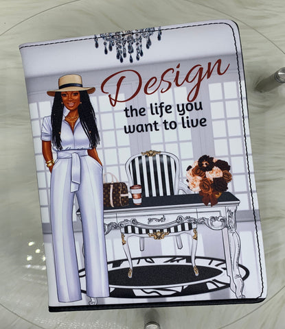 Design your Life-  100 pg. Deluxe PU Leather Journal