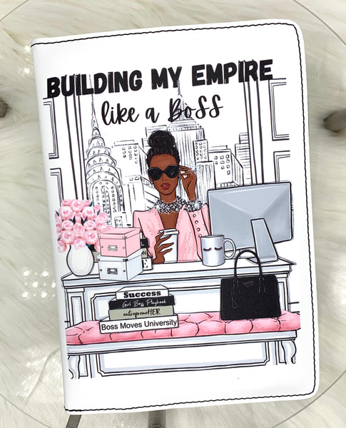 Building My Empire- 100 pg. Deluxe PU Leather Journal
