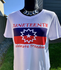 Juneteenth Flag- Celebrate Freedom T-Shirt