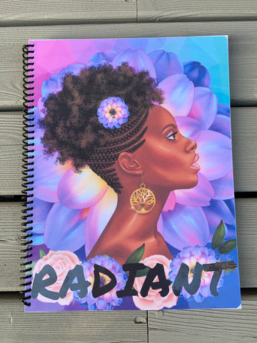 Radiant is her Name Notebook