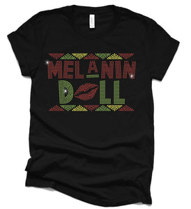 Melanin Doll Afrocentric T-Shirt